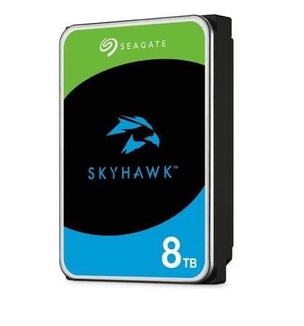 Kõvaketas HDD SeaGate HDD||SkyHawk|8TB|SATA|256 MB|5400 rpm|Discs/Heads 4/8|3,5"|ST8000VX010