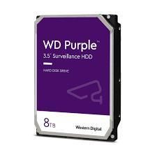 Kõvaketas HDD Western Digital  HDD||Purple|8TB|SATA 3.0|256 MB|5640 rpm|3,5"|WD85PURZ 