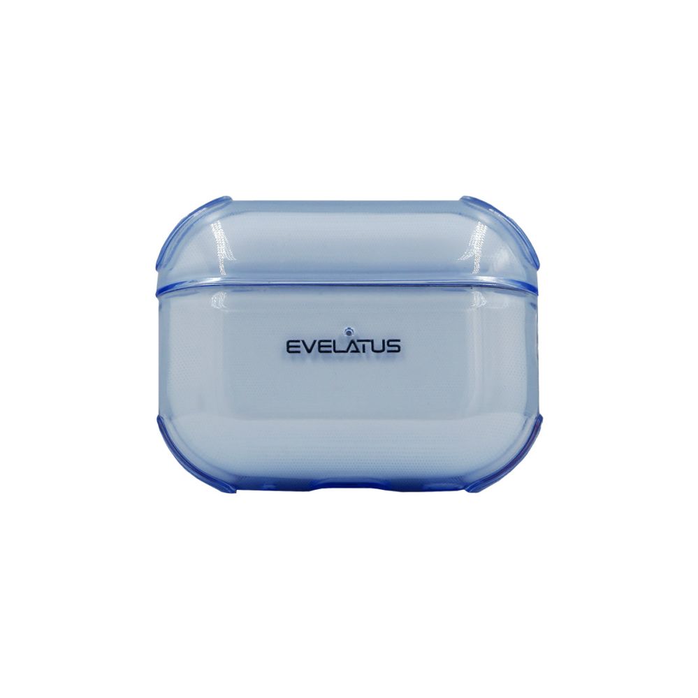 Korpus kõrvaklappidele Evelatus Apple AirPods 4 TPU Protective Case Transparent Blue