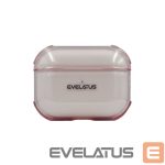 Headphone case Evelatus Apple AirPods Pro TPU Protective Case Transparent Pink