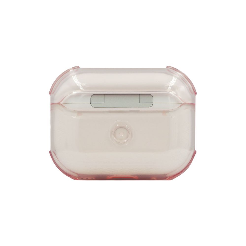 Korpus kõrvaklappidele Evelatus Apple AirPods 3 TPU Protective Case Transparent Pink