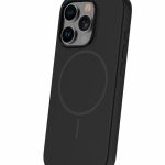 Nugarėlės dėklai iLike Apple iPhone 16 Pro Max Soft Touch Silicone case With Magnetic Black