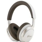 Juhtmevabad kõrvaklapid Guess  PU Leather Script Logo ANC/ENC Wireless Headphone Beige 