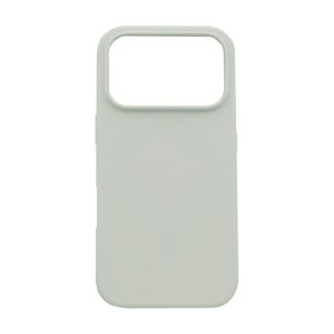 Nugarėlės dėklai Evelatus Apple iPhone 17 Pro Premium Magsafe Soft Touch Silicone Silver