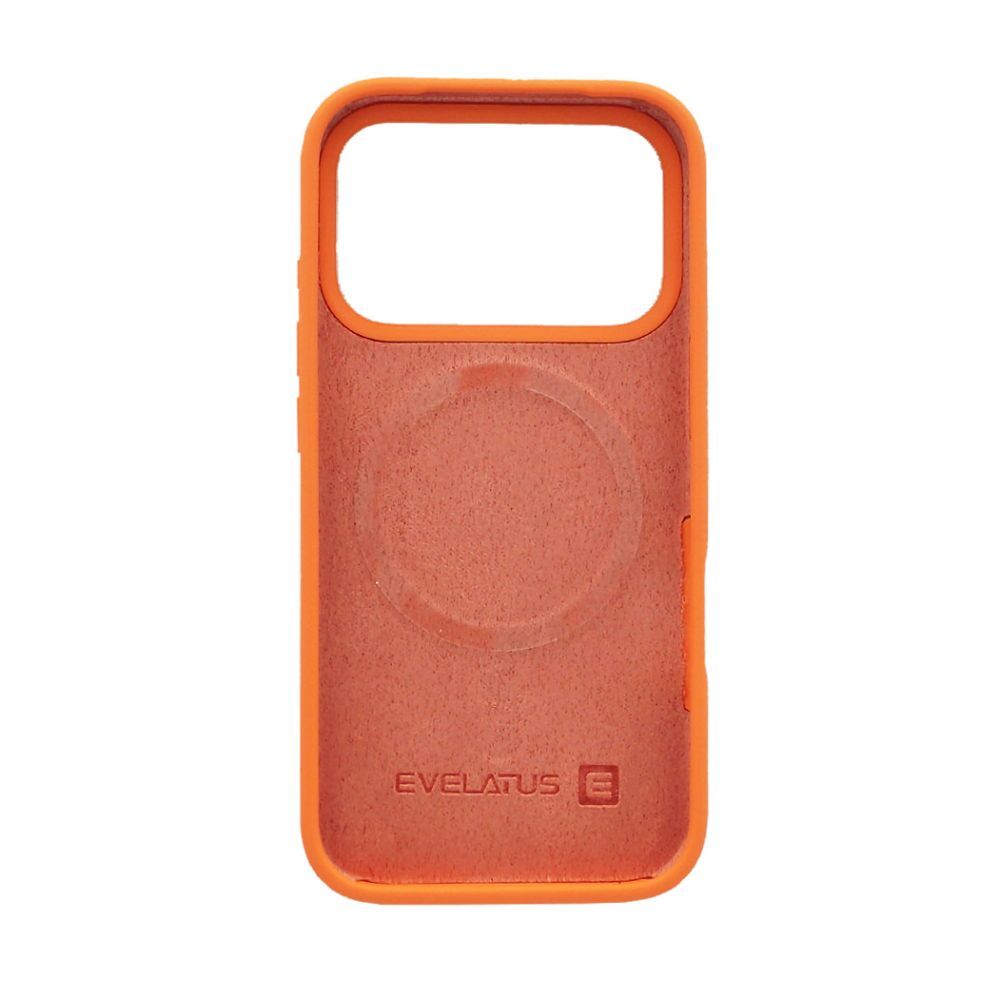 Tagakaaned Evelatus Apple iPhone 17 Pro Premium Magsafe Soft Touch Silicone Papaya
