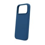Back panel cover Evelatus Apple iPhone 17 Pro Max Premium Magsafe Soft Touch Silicone Deep Blue