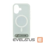 Чехол на заднюю панель Evelatus Apple iPhone 17 Rubber Coated MagSafe With Stand Case Silver