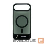 Tagakaaned Evelatus Apple iPhone 17 Air Rubber Coated MagSafe With Stand Case Black