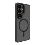 Aizmugurējais vāciņš Evelatus Samsung Galaxy S26 Ultra Hybrid Case with Magnetic PC+TPU Black