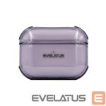 Headphone case Evelatus Apple AirPods 4 TPU Protective Case Transparent Purple
