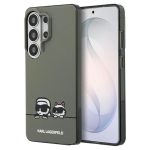 Case universal Karl Lagerfeld Samsung Galaxy S26 Ultra IML Peekaboo Karl&Choupette With MagSafe Case Green