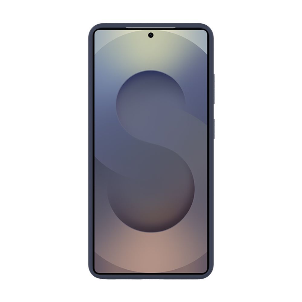 Back panel cover Evelatus Samsung Galaxy S26 Ultra Premium Magnetic Soft Touch Silicone Case Dark Blue