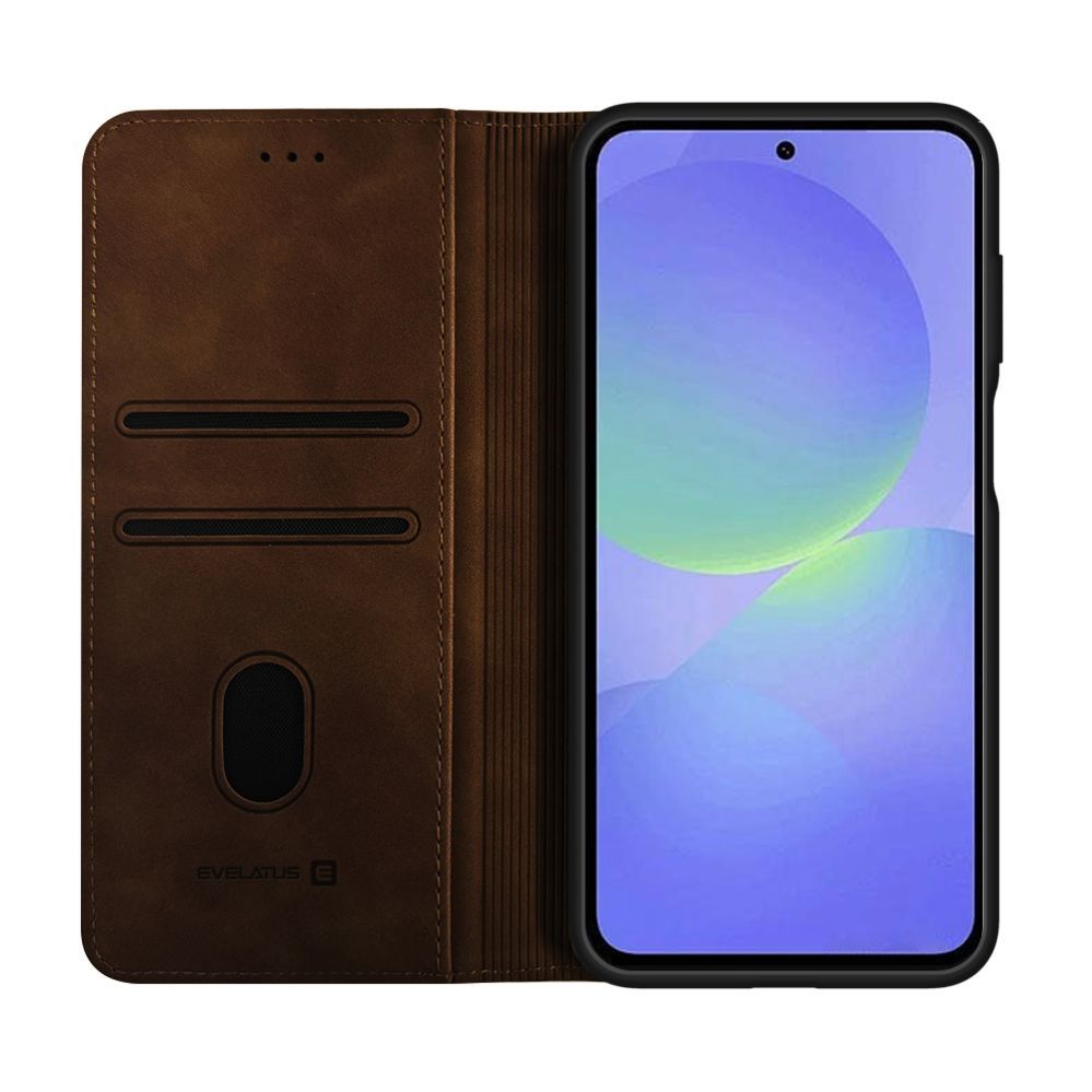 Чехол книжка Evelatus Samsung Galaxy A37 Book case Brown