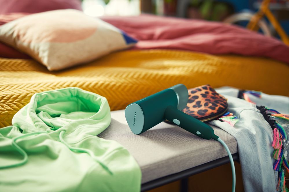 Aurupuhastid Philips STH3020/70 Steam Iron, Handheld, Continuous steam 20 g/min, Water tank 0.12 L, Dark Green