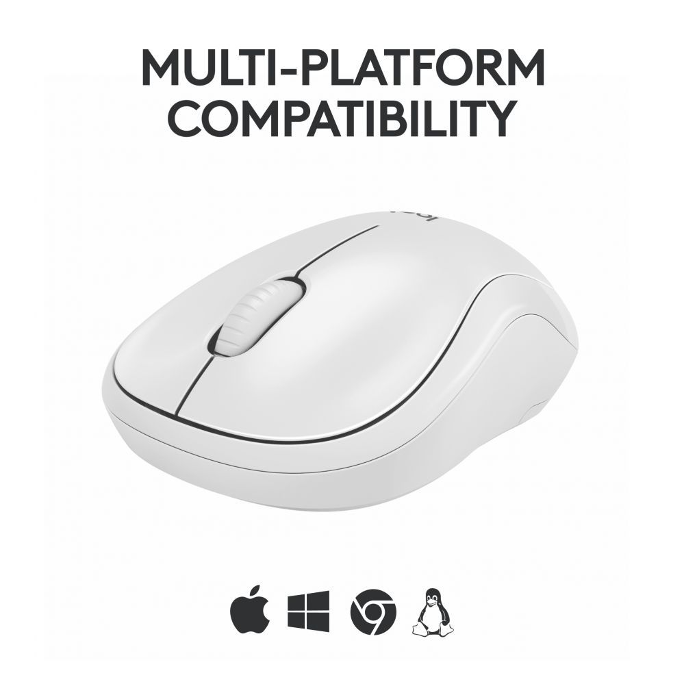 Аксессуары для компьютерной техники Logitech LOGI M240 Silent Bluetooth Mouse - WHITE