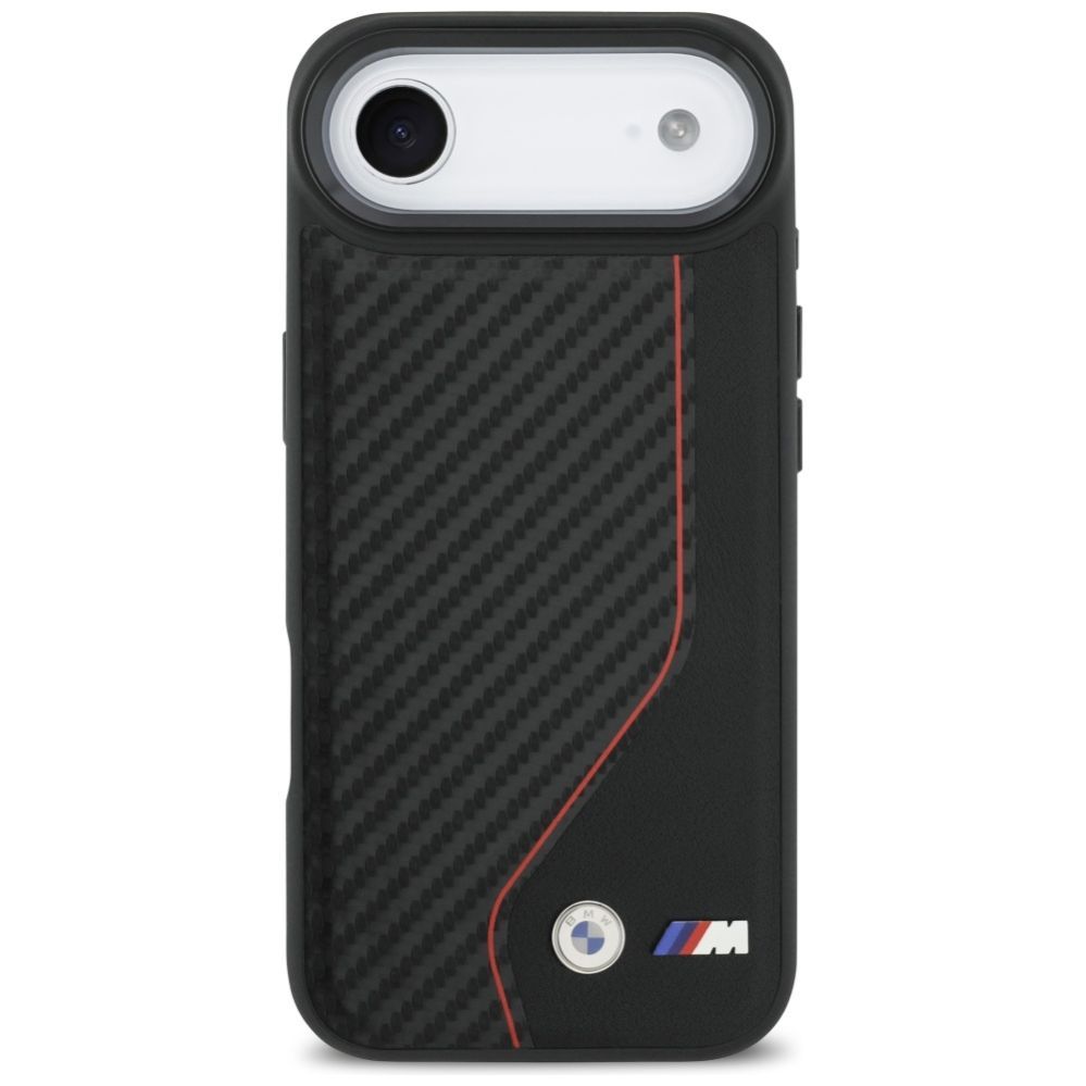 Citas preces BMW BMW M Carbon Line & Logo MagSafe Case for iPhone Air - Red