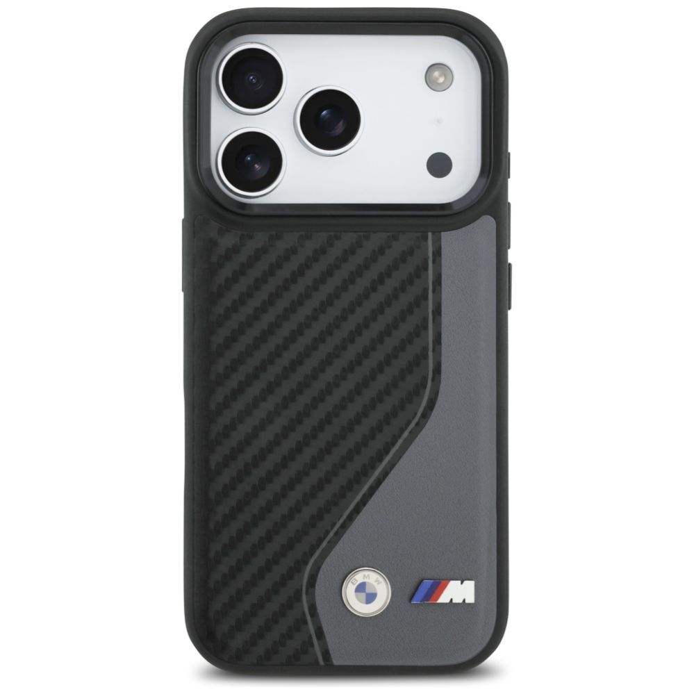 Kitos prekės BMW BMW M Carbon Logo MagSafe case for iPhone 17 Pro - graphite