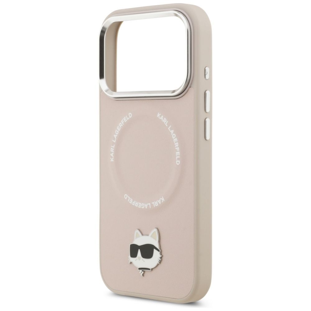 Muud kaubad Karl Lagerfeld Karl Lagerfeld Choupette Pin MagSafe Case for iPhone 17 Pro Max - Pink