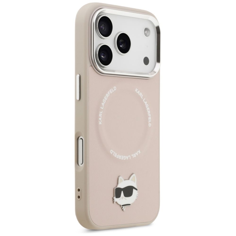 Muud kaubad Karl Lagerfeld Karl Lagerfeld Choupette Pin MagSafe Case for iPhone 17 Pro Max - Pink