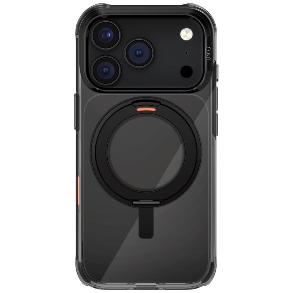 Kitos prekės UNIQ Uniq Swivix Rotating Kickstand 360 Case for iPhone 17 Pro - Black