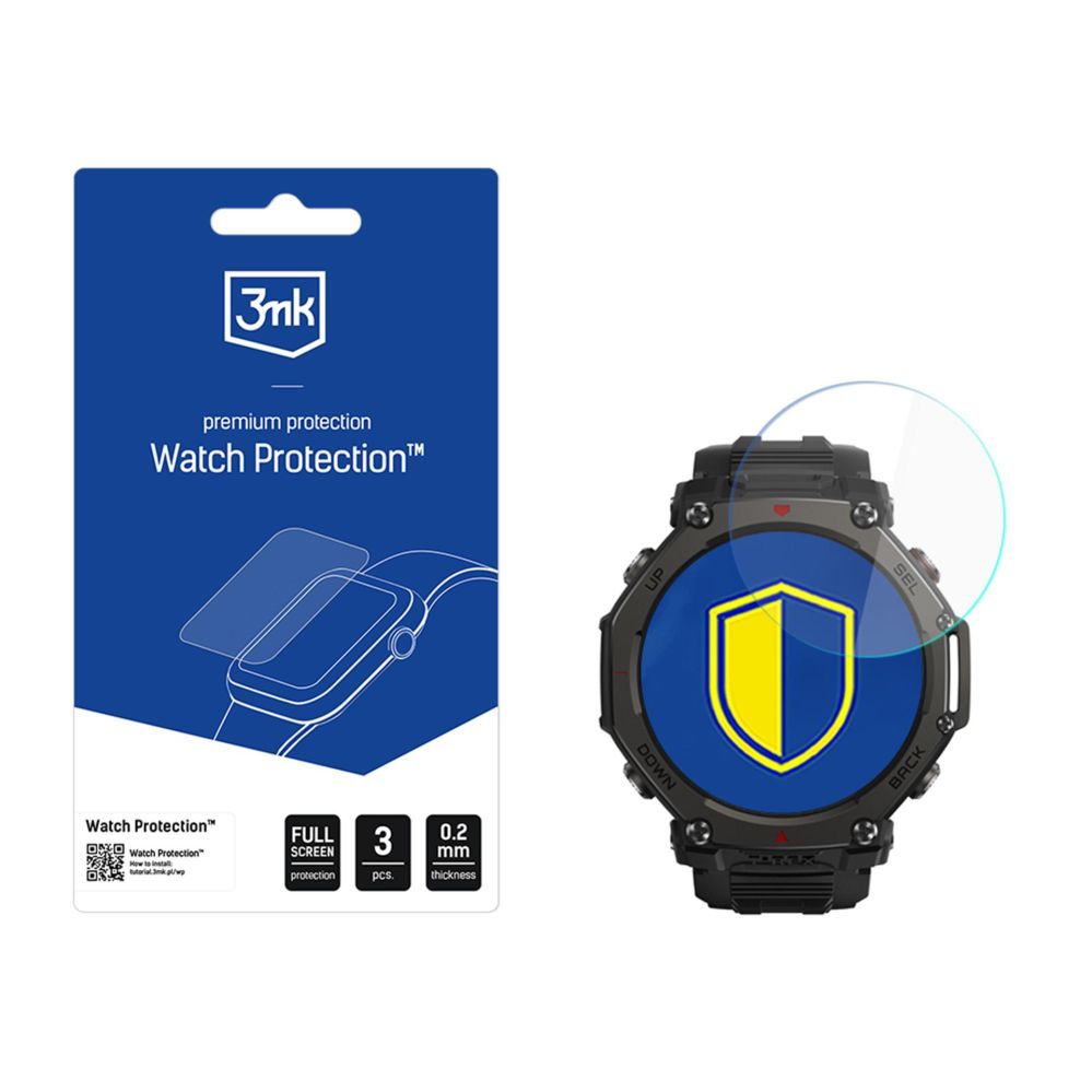 Other goods 3MK Hybrid glass for the display of the smartwatch 3mk Watch Protection FlexibleGlass for Amazfit T-Rex 3 Pro 48mm