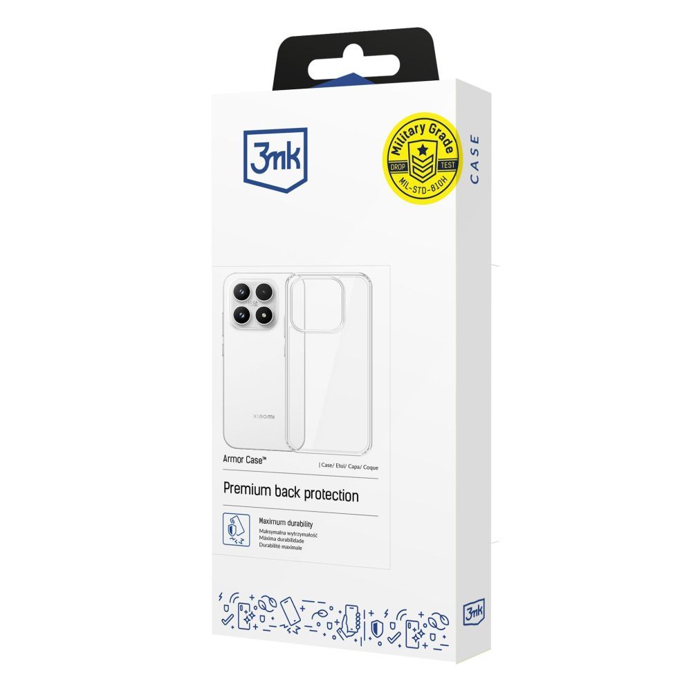 Other goods 3MK 3mk Armor Case for Xiaomi 17 - transparent