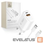 Kitos prekės Tech-Protect  Tech-Protect NCA45W-GAN 2-Port 45W Wall Charger - White 