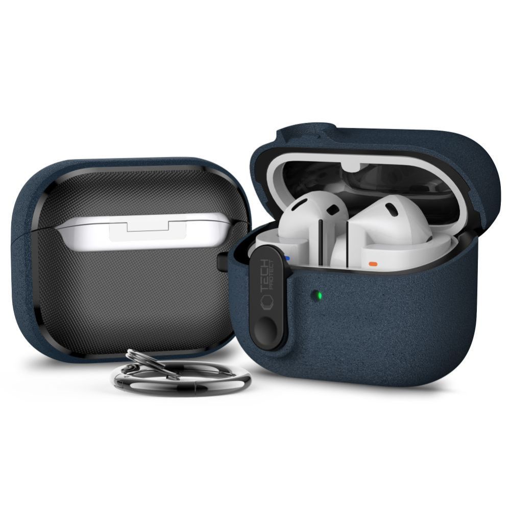 Другие товары Tech-Protect Tech-Protect Slim Hook Case for Samsung Galaxy Buds 3 / 3 FE / 3 Pro - Navy Blue