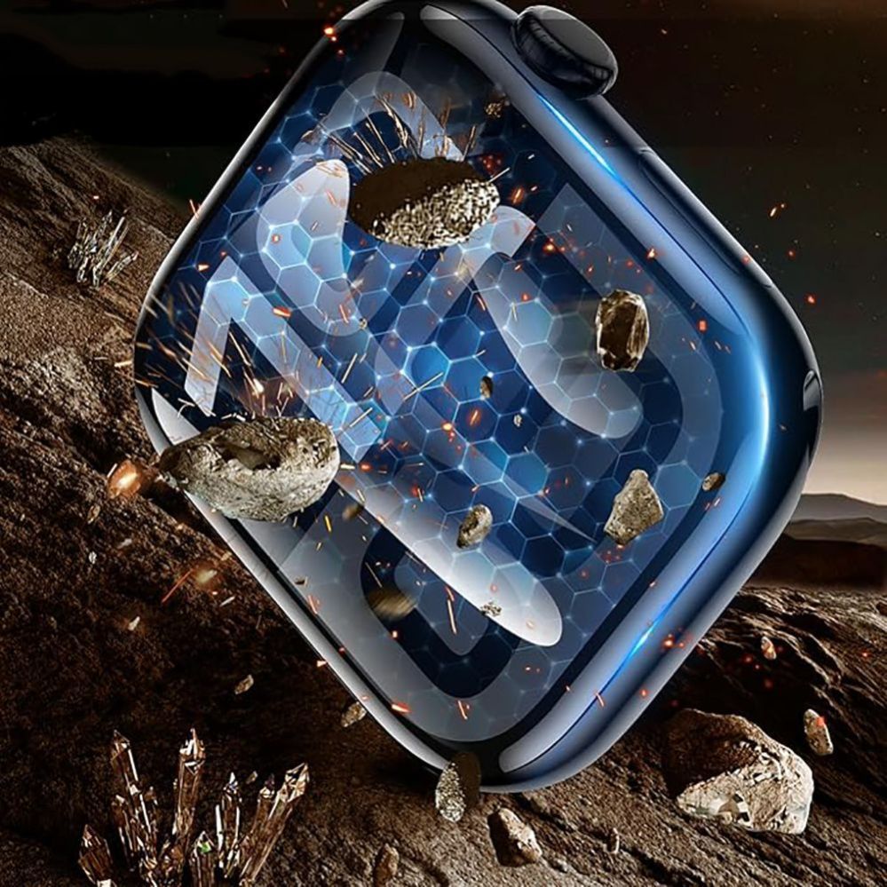 Other goods Tech-Protect Tech-Protect Easy Set Flex+ 3-Pack Tempered Glass for Apple Watch 44mm - Black