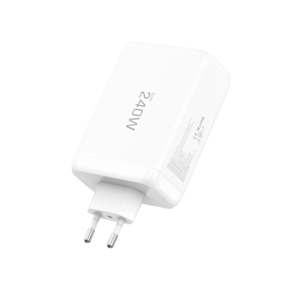 Citas preces Tech-Protect Tech-Protect NC240W-GaN 4-Port 240W Wall Charger - White