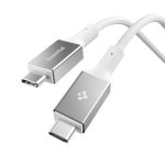 Muud kaubad Spigen  Spigen Essential EB24015CC USB-C / USB-C 240W Cable 150cm - White 