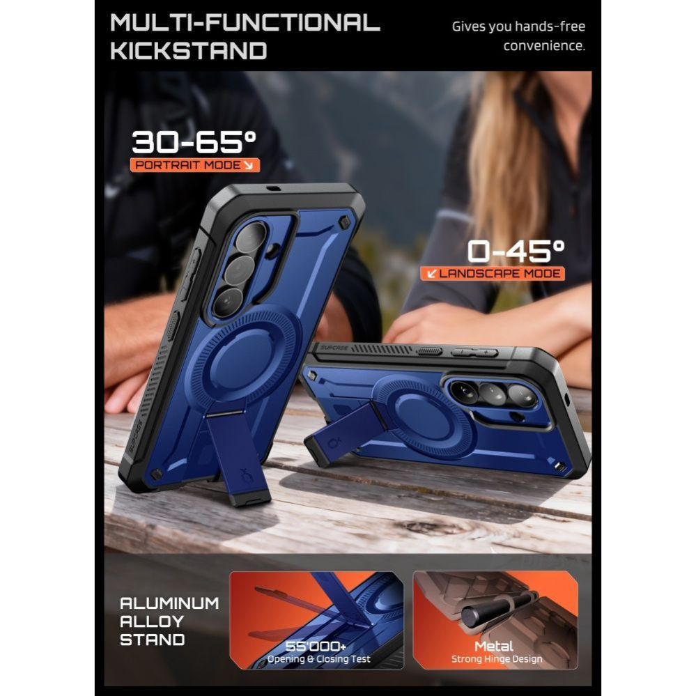 Muud kaubad Supcase Supcase Unicorn Beetle Pro Mag MagSafe 2-Set Case for Samsung Galaxy S26 - Navy Blue and Black