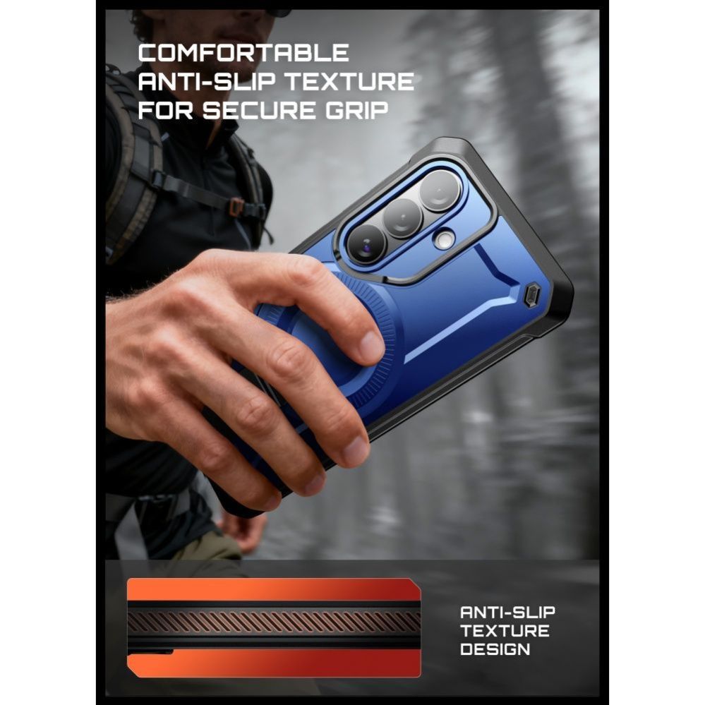 Muud kaubad Supcase Supcase Unicorn Beetle Pro Mag MagSafe 2-Set Case for Samsung Galaxy S26 - Navy Blue and Black