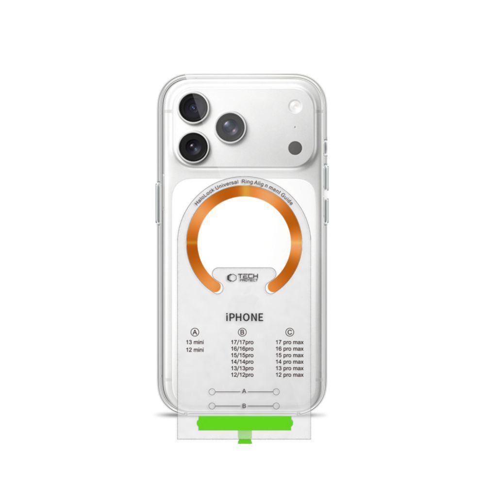 Другие товары Tech-Protect Tech-Protect MMP-210 MagSafe 2-Pack Magnetic Ring - Orange / Black