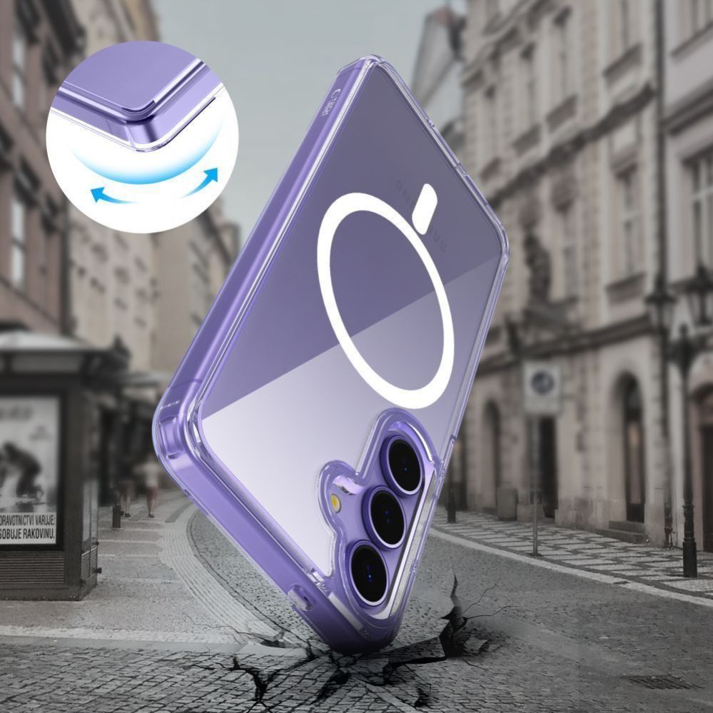 Other goods Tech-Protect Tech-Protect FlexAir Hybrid MagSafe Case for Samsung Galaxy A57 5G - Transparent