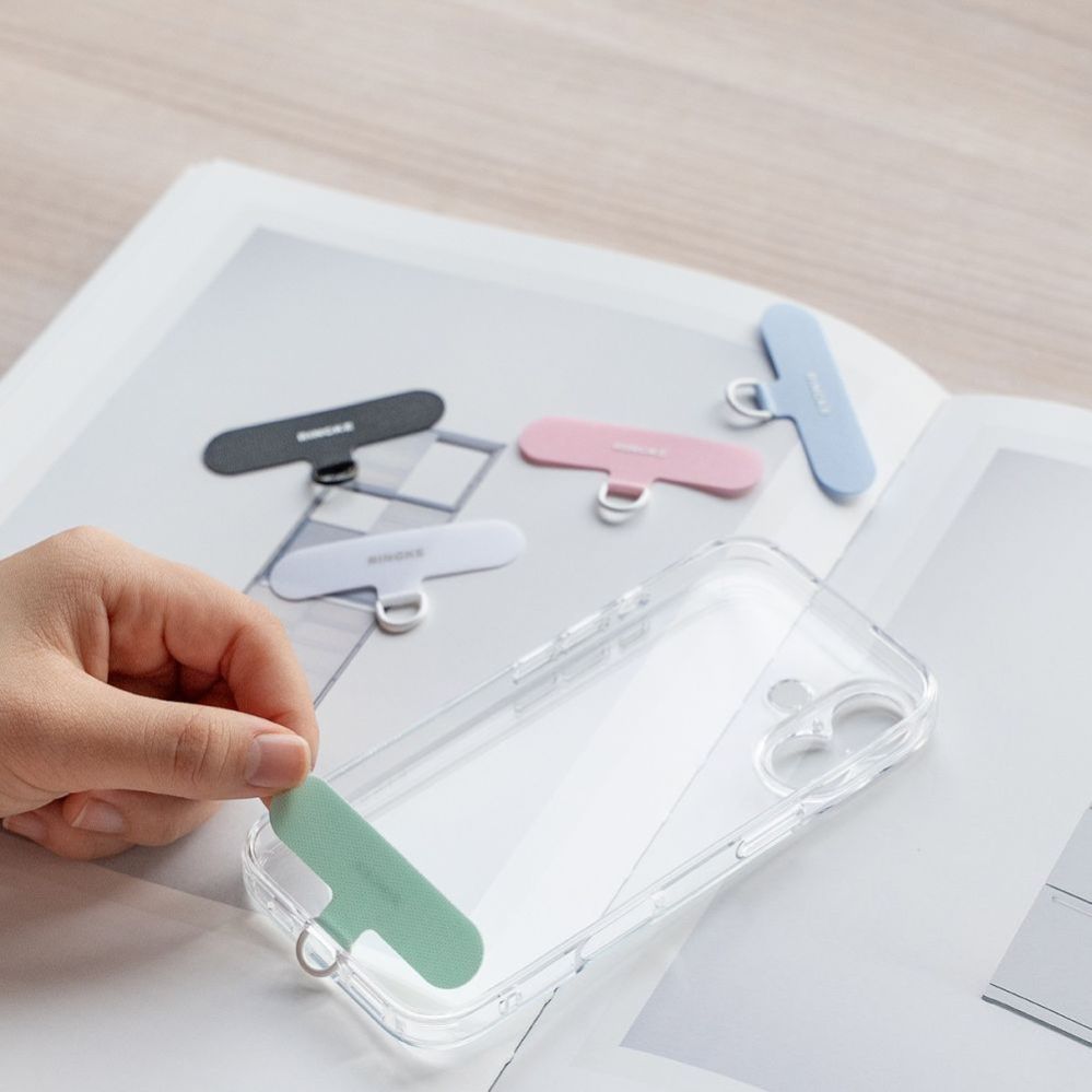 Other goods Ringke Ringke Holder & Puffer Hand Strap Phone Lanyard - Pink