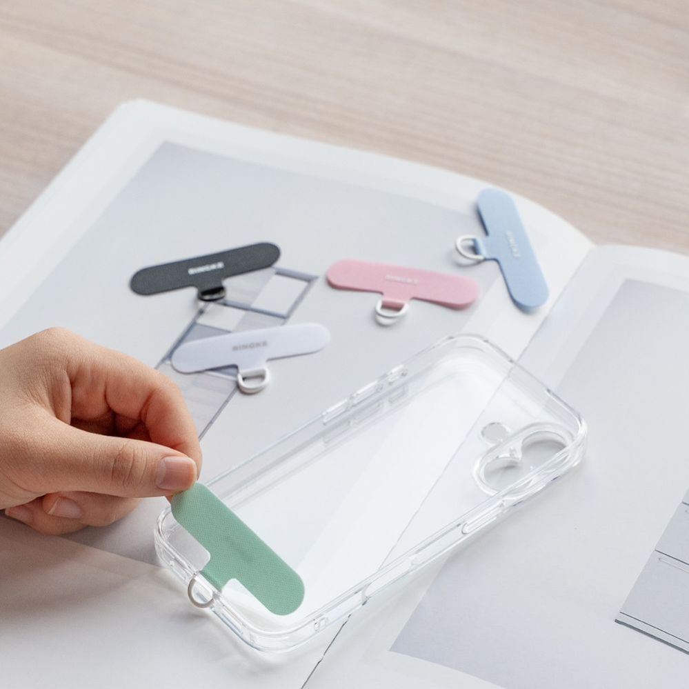 Other goods Ringke Ringke Holder & Puffer Hand Strap Phone Lanyard - Black