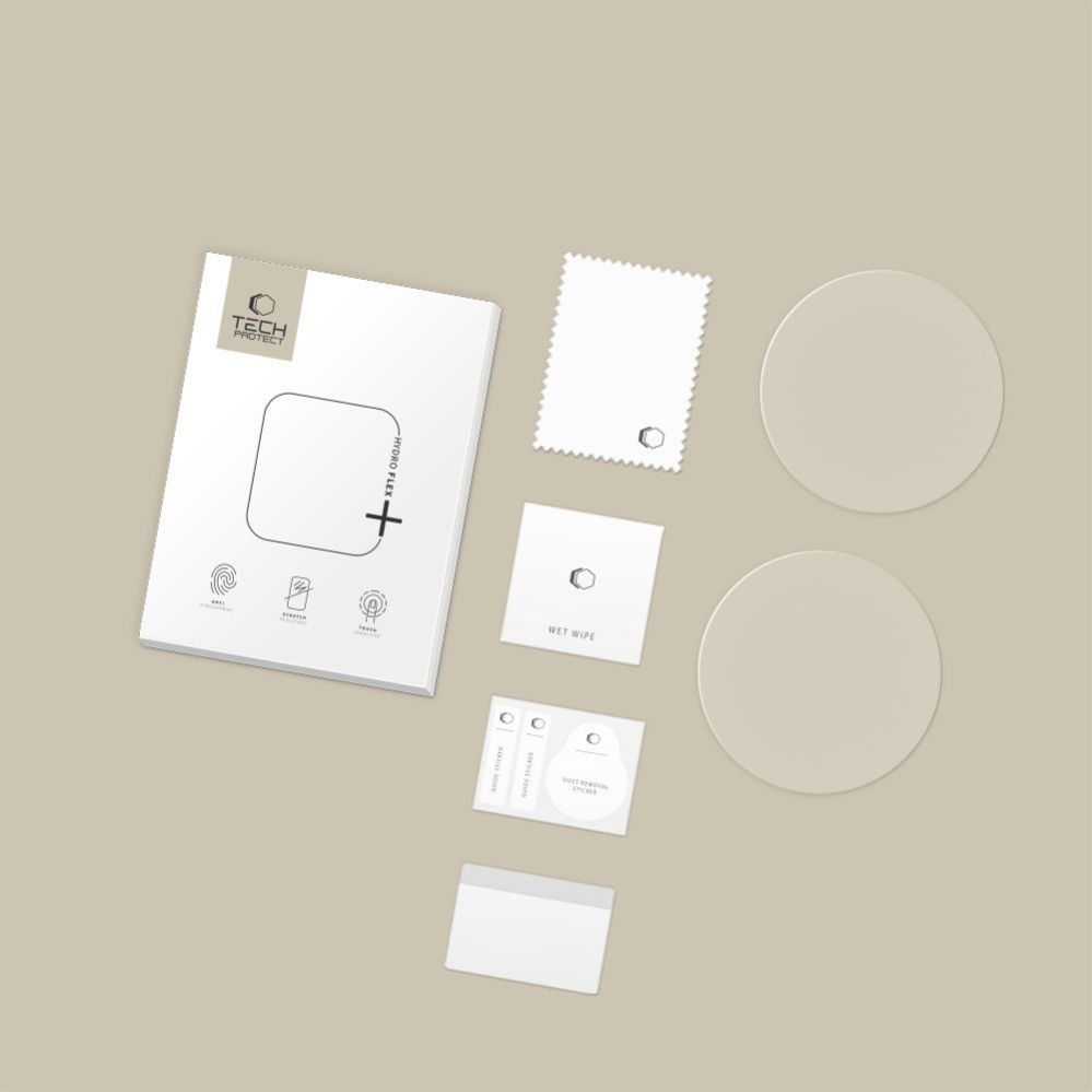 Muud kaubad Tech-Protect Tech-Protect Hydro flex+ 2-Pack Hydrogel Film for Garmin Venu 45mm