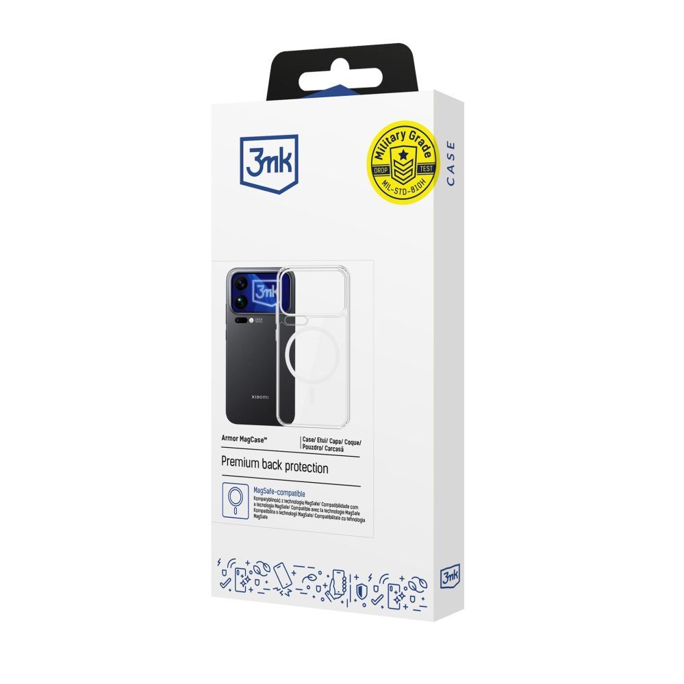 Muud kaubad 3MK 3mk Armor MagCase for Xiaomi 17 Pro - transparent