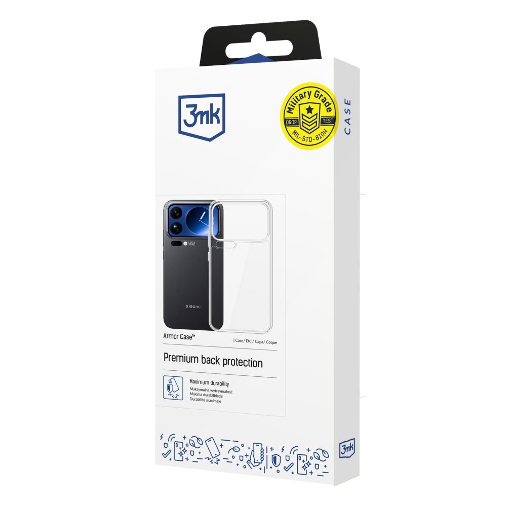 Other goods 3MK 3mk Armor Case for Xiaomi 17 Pro Max - transparent