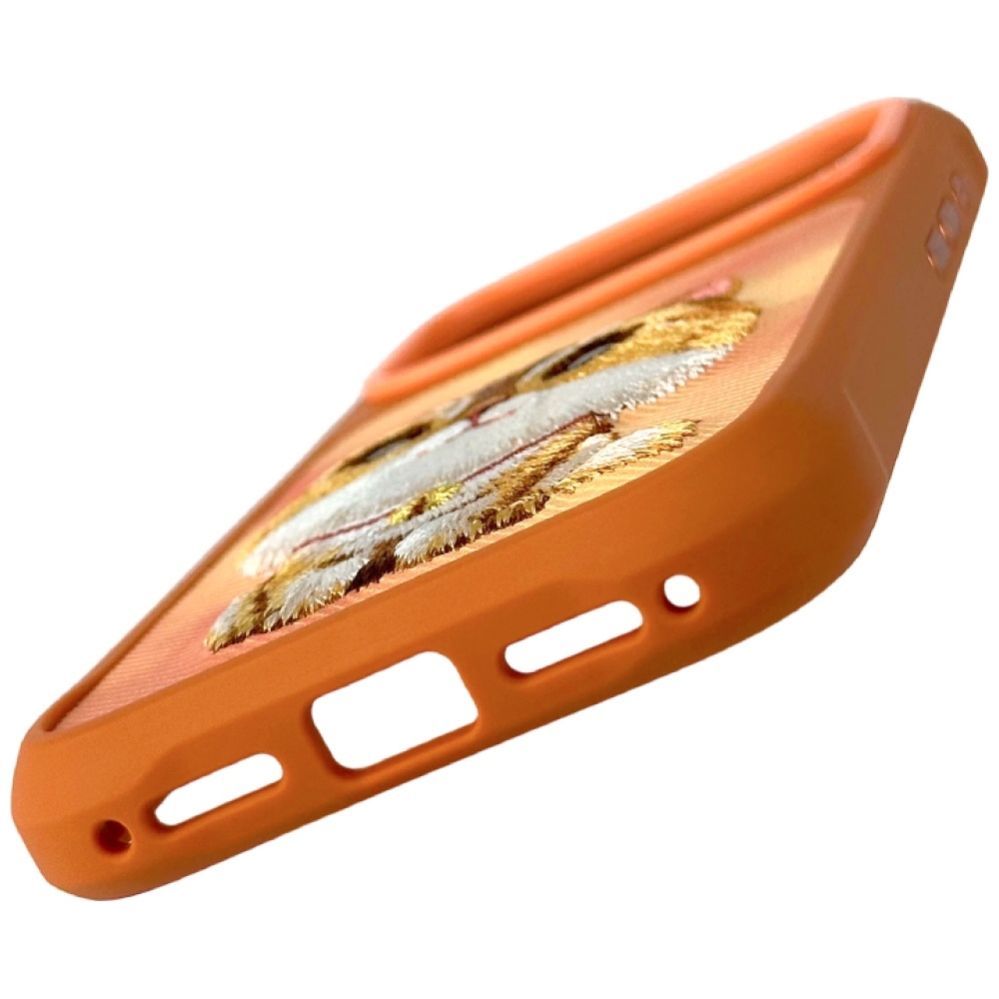 Muud kaubad Nimmy Nimmy Big Eyed Pet 2.0 Cat case for iPhone 17 Pro - orange