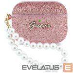 Other goods Guess  Guess Glitter Pearl Strap Case for AirPods Pro 3 - Pink 