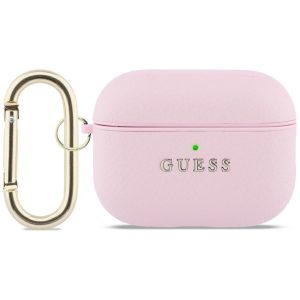 Other goods Guess  Guess Grained Classic Logo Case for AirPods Pro 3 - Pink 