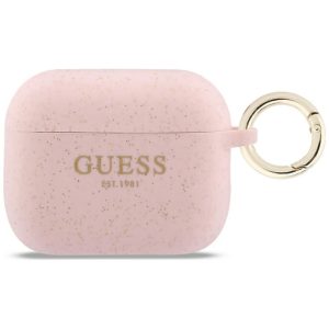Other goods Guess  Guess Silicone Glitter Ring Case for AirPods Pro 3 - Pink 