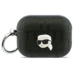 Kitos prekės Karl Lagerfeld  Karl Lagerfeld Monogram Karl Head Case for AirPods Pro 3 - Black 