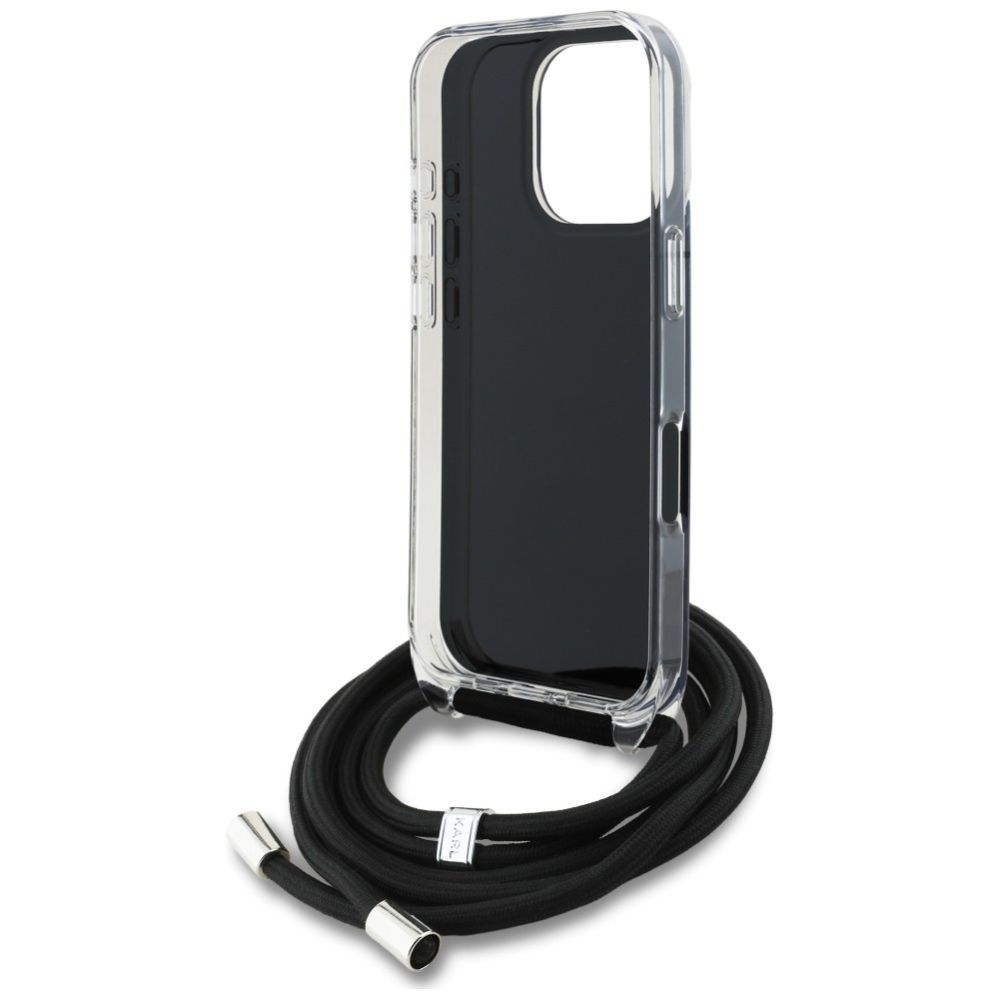 Другие товары Karl Lagerfeld Karl Lagerfeld IML Crossbody Karl&Choupette Head Case for iPhone 16 Pro Max - Black