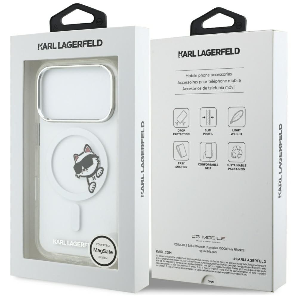 Other goods Karl Lagerfeld Karl Lagerfeld IML Peekaboo MagSafe Case for iPhone 17 Pro - Clear