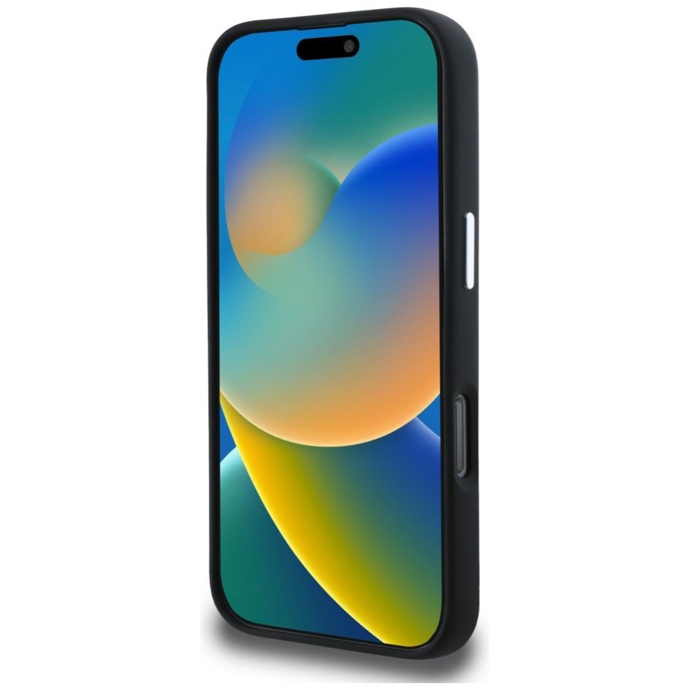 Kitos prekės Karl Lagerfeld Karl Lagerfeld Silicone Karl&Choupette Sketch MagSafe Case for iPhone 16 Pro Max - Black