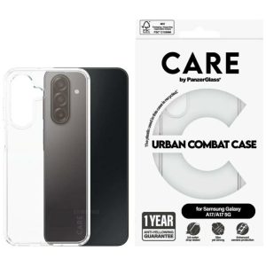 Other goods Panzer Glass  CARE by PanzerGlass Flagship Urban Combat Case for Samsung Galaxy M17 5G / A17 / A17 5G - Transparent 