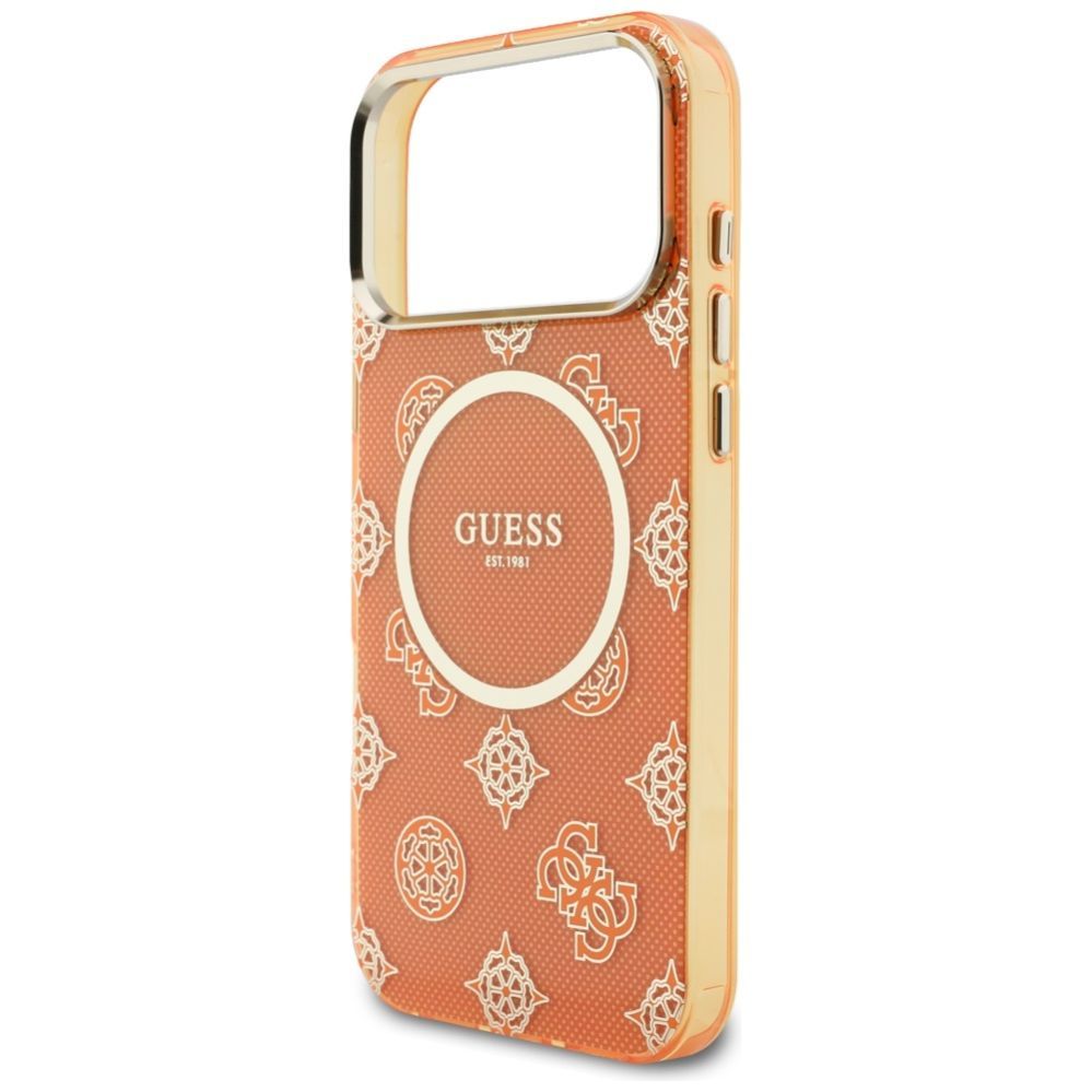 Other goods Guess Guess IML Peony Dot MagSafe Case for iPhone 17 Pro Max - Orange